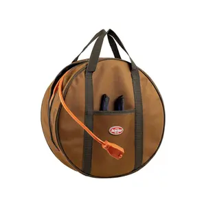 Bucket Boss Cable Bag in Brown, 69000, Brown|brown Brown