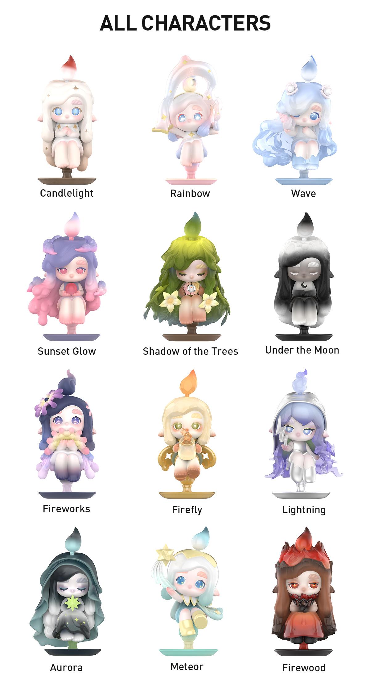 CHAKA Light Sprite Series Figures, Blind Box