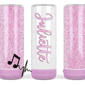 Personalized 20oz Bluetooth Music Speaker Tumbler
