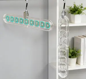 Premium 9-Hole Magic Hangers Fabric-Safe Anti-Deform Organizer 360° Swivel Space-Saver No-Snag Vertical Storage for Delicates Heavy Coats Durable Home Goods Smooth Hanging space-saving house