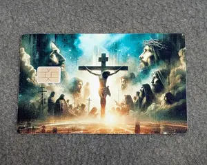 Crucifixion #162 Card Protector Sticker, Overlay, Decorative Only