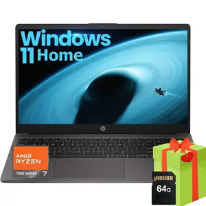 HP Business and Study Laptop 2025 Updated, Numeric Keypad, Webcam,15.6" FHD,Windows 11 Home+ Copilot AI, AMD Ryzen 7 7730U (up tp 32GB RAM | 1TB SSD), WiFi 6& Bluetooth with SD Card