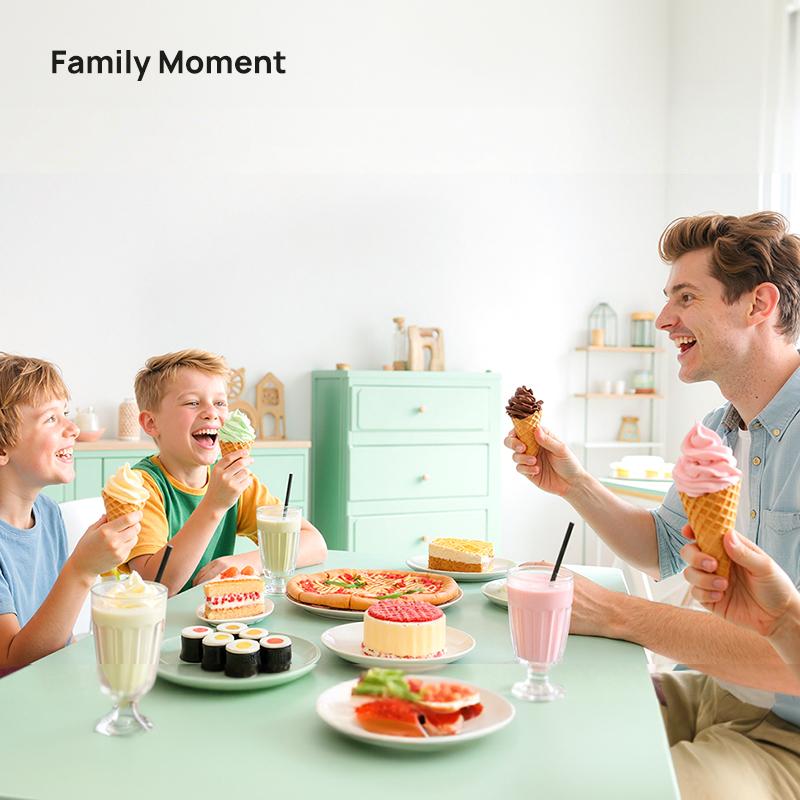 Slushie Machine, 88 oz Slushy Machine & Ice Cream Maker with Self-Cleaning Function, 6 Preset Programs, AD03 Professional Frozen Drink Maker for milkshakes, smoothies, margaritas, frappés, and more. Ice Cream#TikTokShopBlackFriday, Blenders