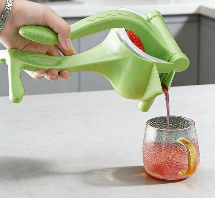 Manual Hand Press Juicer, Handheld Juice Extractor for Lemon and Orange, Small Home Use, New Model for Making Fresh Juice