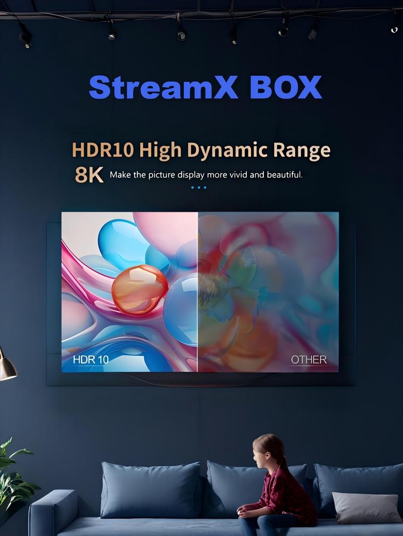 CH New Streamx Box Android 14 Device | Play Games | H728CPU, Mali G57 GPU, 8K Ultra HD, WiFi for Gaming  Entertainment2026
