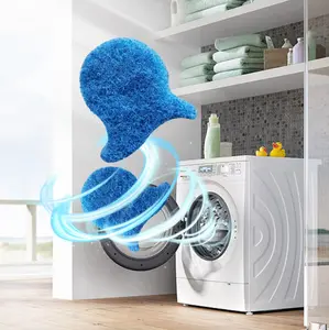 6PCS Reusable Pet Hair Remover for Laundry, Effective Lint & Pet Hair Catcher for Clothes and Bedding