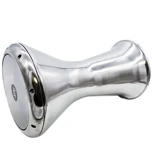 The 18 '' Sombaty Horizon  Zaza Percussion Egyptian Style Darbuka With 9'' Drum Head (Silver Bullet-9'')