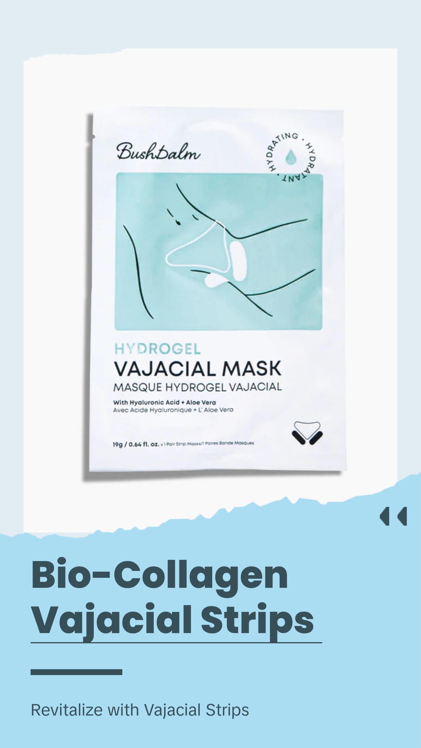 bio-collagen Bush Balm-Vajacial Strips