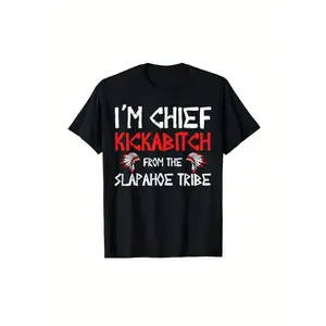 Kickabitch Tribal Heritage 220g Cotton Crew Neck TShirt Perfect Holiday Gift for Friends and Family AllSeason SXXXL Machine Washable