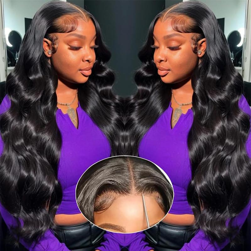 Body Wave Glueless 6x4 7x5 9x6 Pre-cut Lace Closure Wig Glueless Transparent Human Hair Lace Frontal Wig