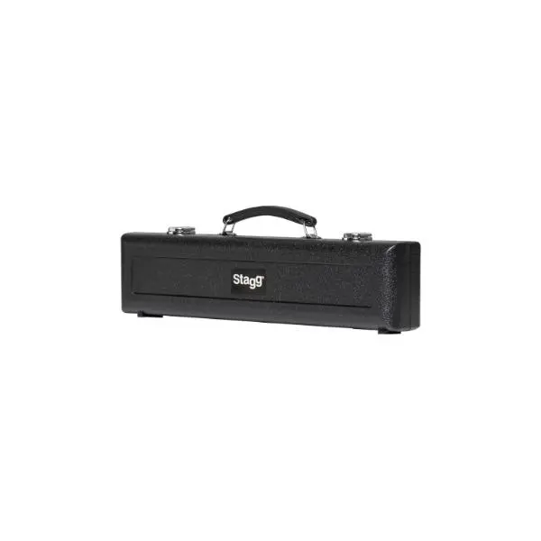 Stagg 14526 Plastic Flute Case - ABS Plastic Material, Quality Construction, Reliable Performance, Balanced Design, Suitable for Beginner Everyday Use, Beginners