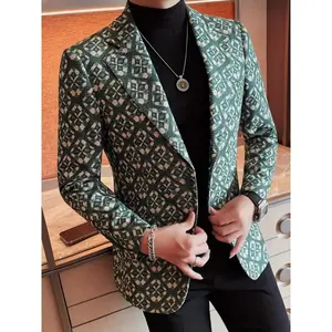 Men'S Stylish Slim-Fit Blazer with a Premium Feel