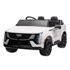 24V Ride On Truck Car for Kids - 2 Seater Electric Vehicle w/Parent Remote Control, Smooth Start, Bluetooth Music & LED Lights,for Boys Girls,White