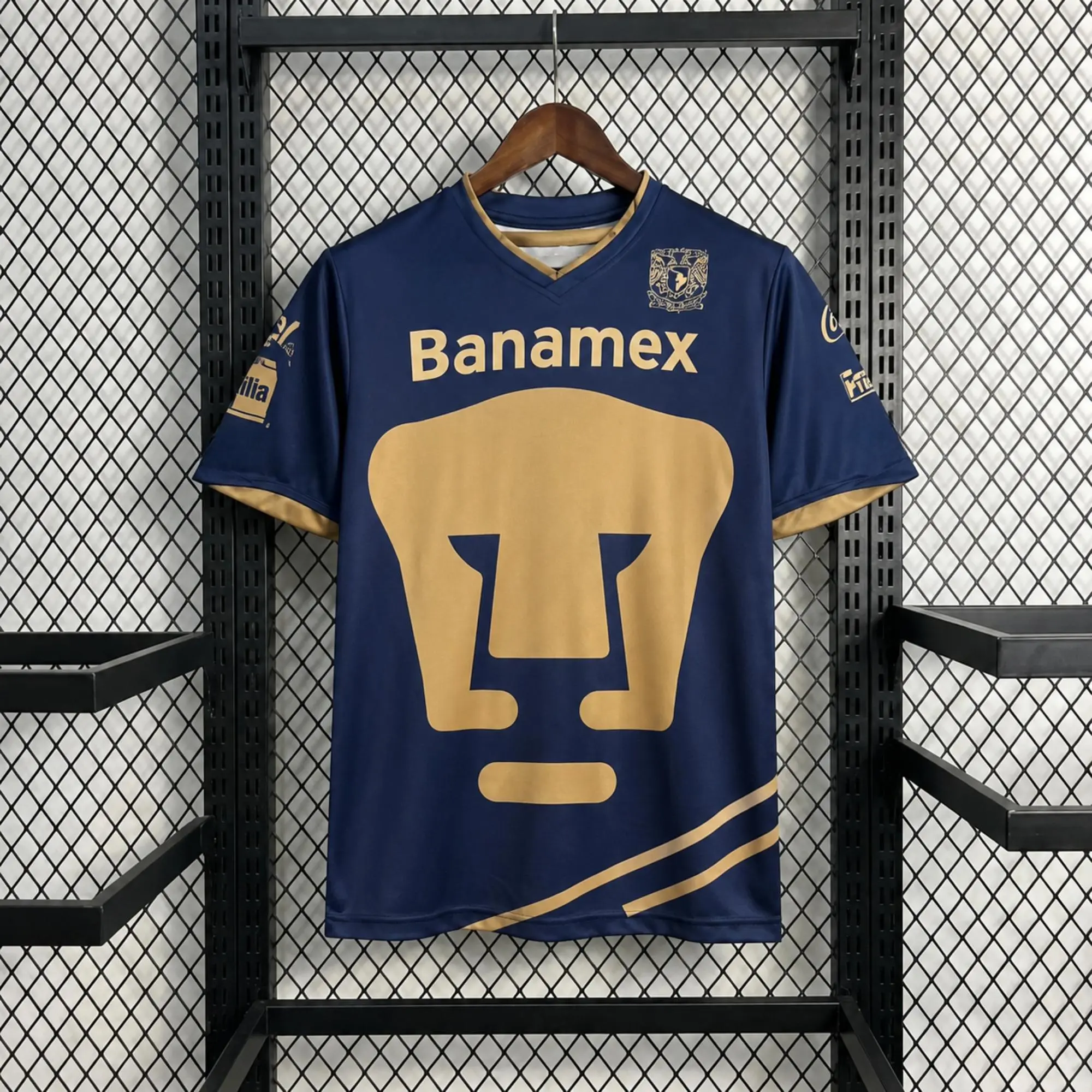 [HotToday] - Pumas UNAM 2011-12 Away Soccer Jersey - Full Print Logo