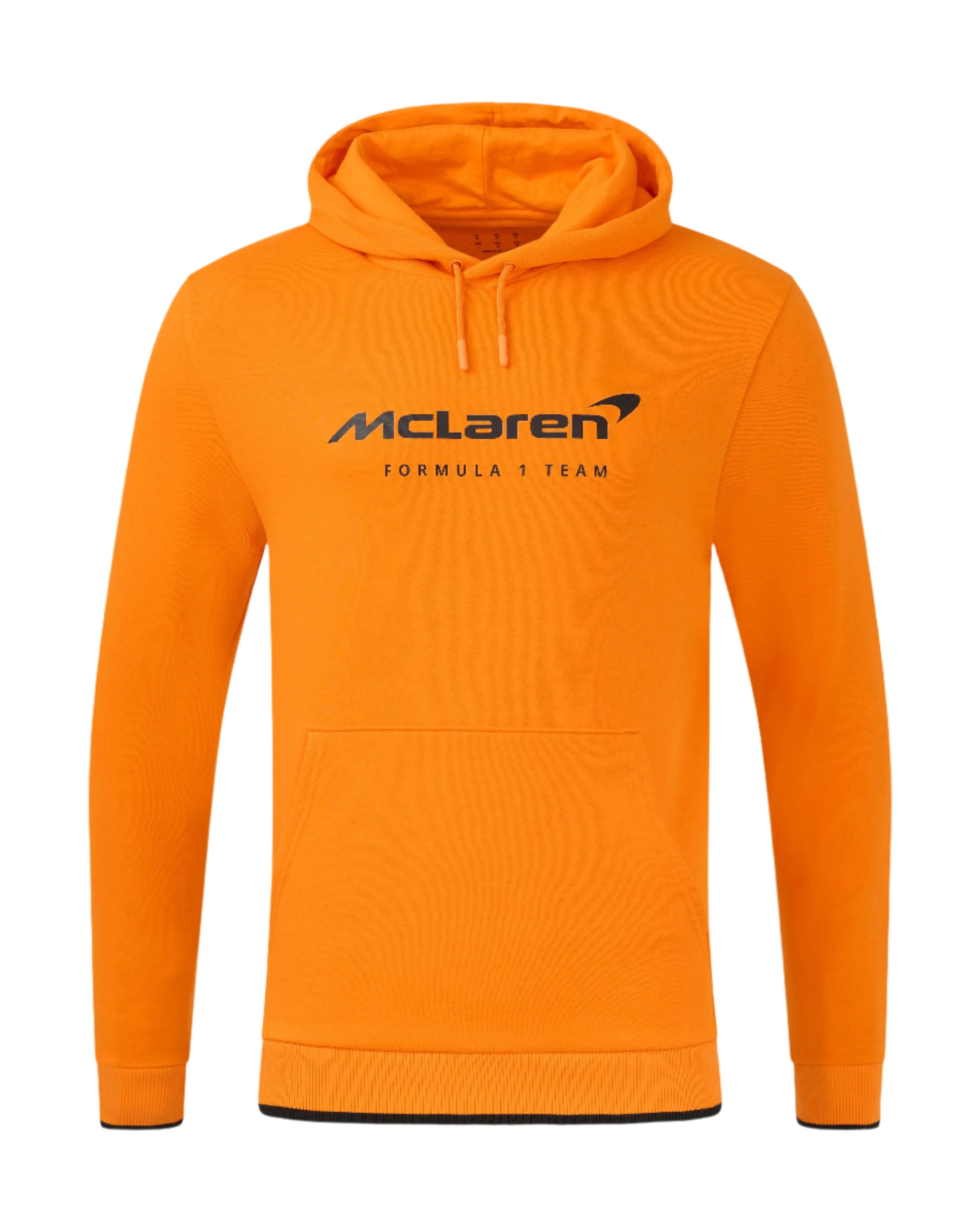 McLaren F1 Core Essentials Logo Hoodie - Papaya/Green/Pink/Black