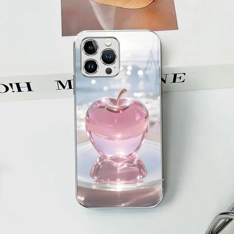 Viral Apple Phone Case | Coquette Aesthetic Case for iPhone 13 Pro Max | Premium Protective Shell--975