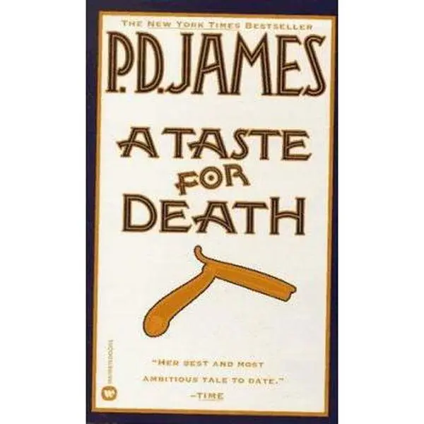 USED-A Taste for Death by P. D. James (Paperback)