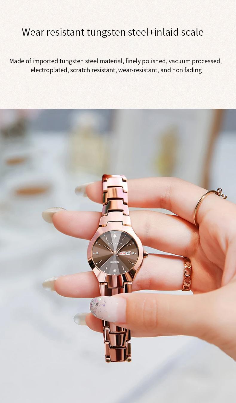 Watch Set Ladies Fashion Watches Six Piece Set Three Piece Set Fashion Wristwatches For Parties Everyday Wear Top Gift Choice Versatile Delicate Watch Set Also A Great Choice For Christmas Presents