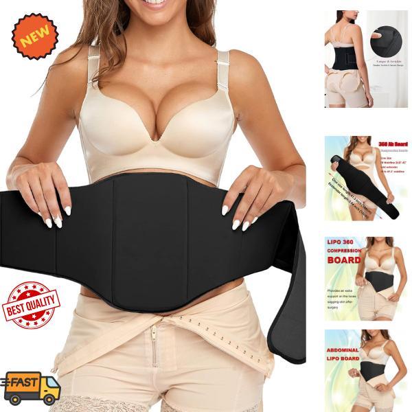 360 Lipo Foam Ab Board Post Surgery Liposuction Abdominal Compression Boards Belly Wrap Lipo Recovery Waist Cincher