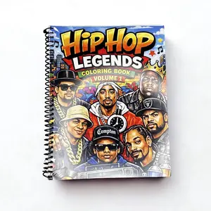 Hip Hop Legends Coloring Book: Volume 1