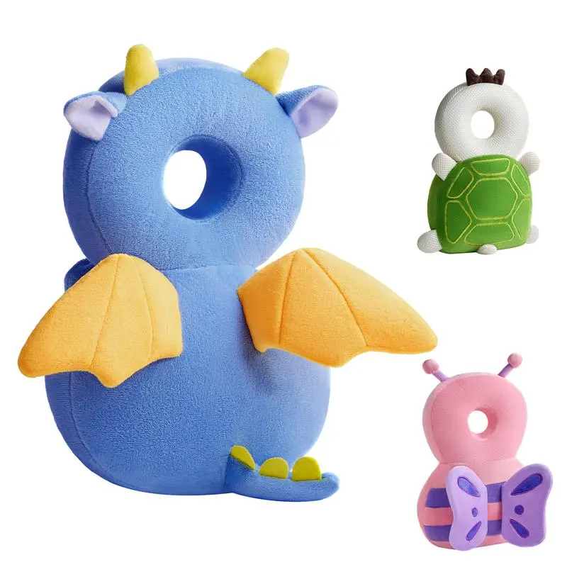 Baby Head Protector, Cute Cartoon Design Walking Safety Backpack, Baby Travel Essentials, Travel Accessories for Boys & Girls age Dinosaur Toddler Harness Animal Backpack Kids Neoprene mystery boxes shower gift bag mom dad