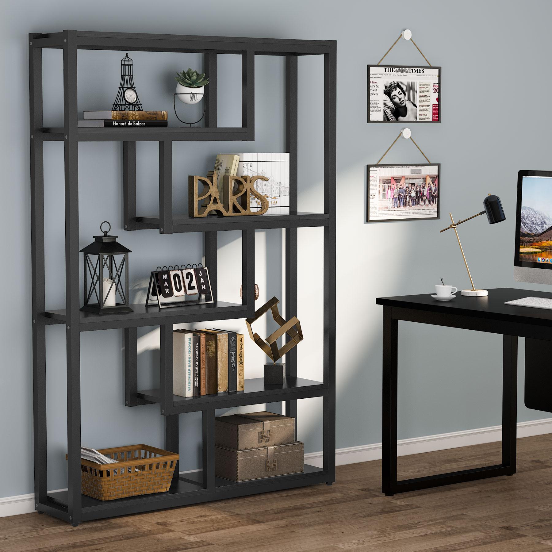 Tribesigns 6-Shelf Modern Bookshelf, Etagere Bookcase, 69