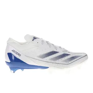 adidas Mens Adizero Electric Football Sneakers Shoes - White adidas Mens Adizero Electric Football Sneakers Shoes - White