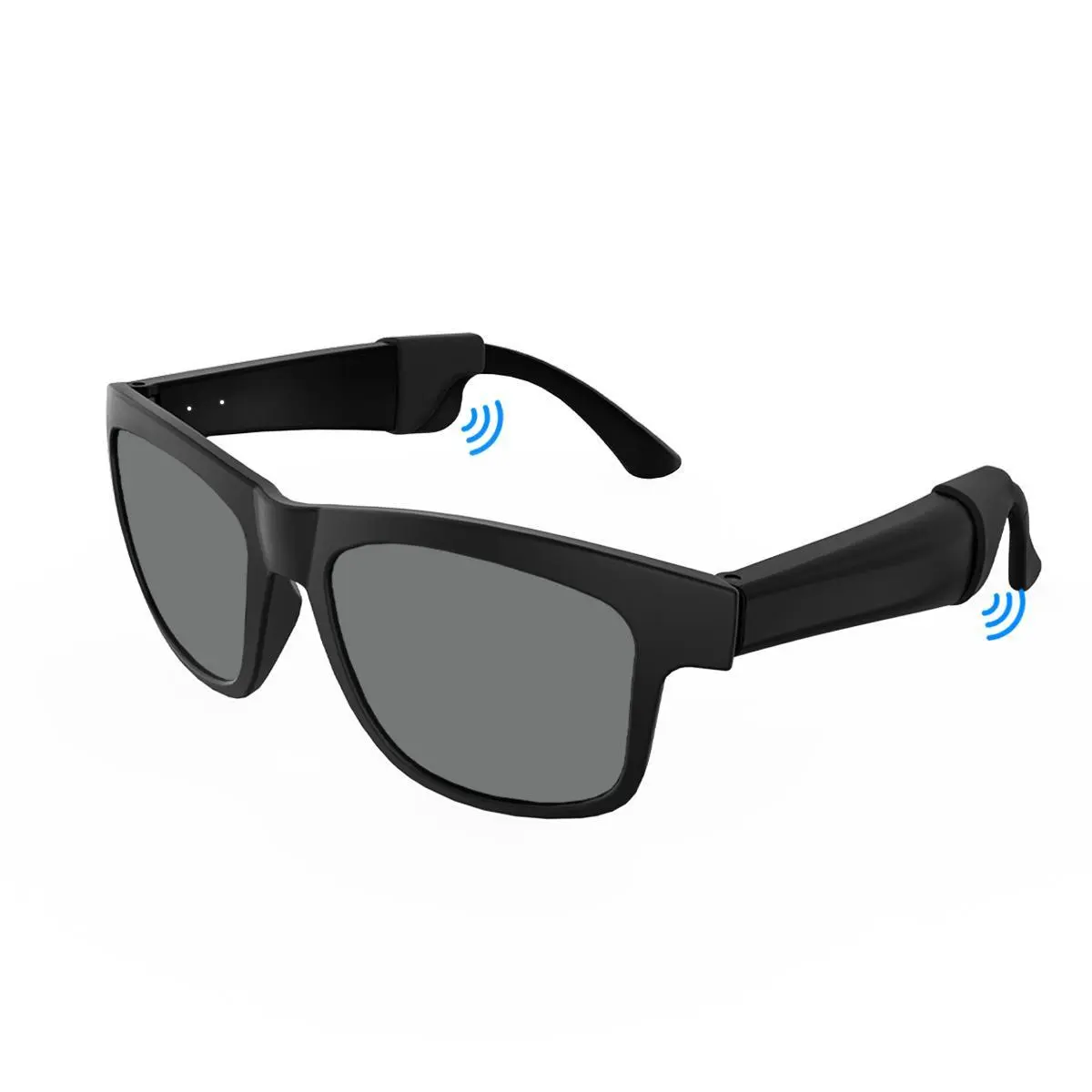 Multifunctional Smart Glasses, Unisex Adults Bluetooth Audio Sunglasses with Built-in Mic & Speakers, Hands-Free Calling, Music Playback, UV Protection for Athletic Outdoor Use