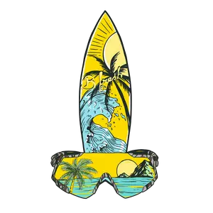Surfs Up - Sticker