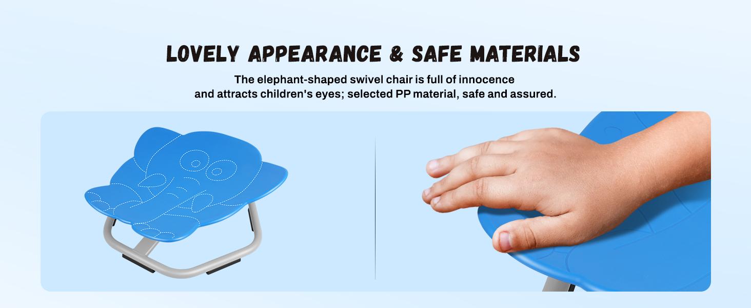 Kids Sensory Swivel Chair, Sit-and-Spin Toy,Boost Balance and Coordination in Kids, Sit and Spin Swivel Chair for Kids Toddlers, Sensory Spinning Seat Fun Furniture kids outdoor play