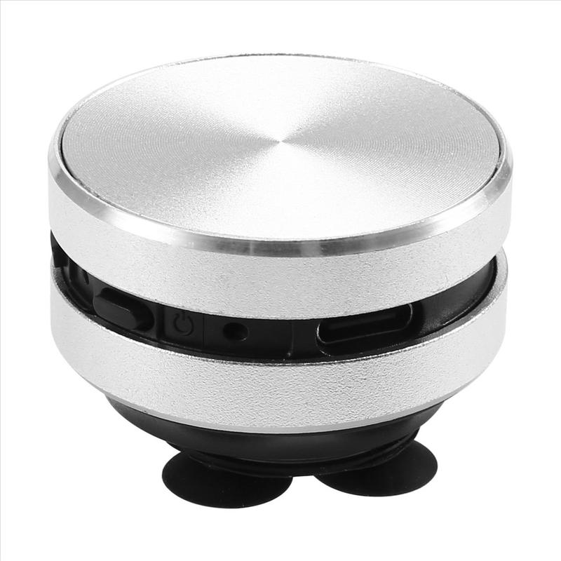 Portable Compatible Bone Conduction Speaker Stereo Sound Bluetooth Speaker(Silver)