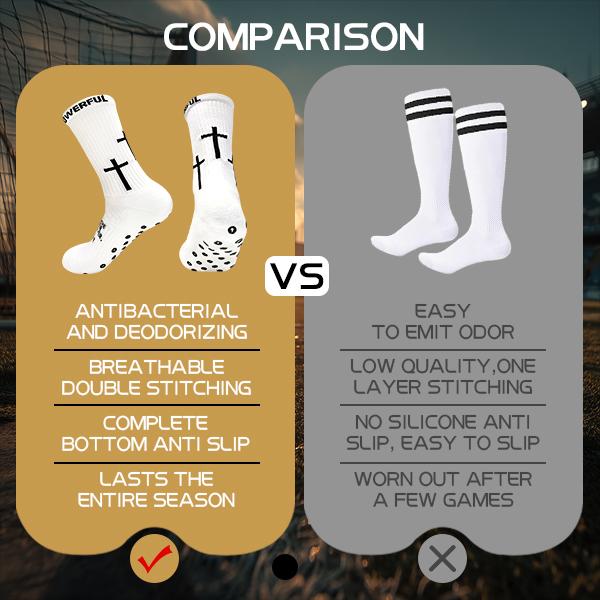 Men's Athletic Cushioned 6-Pack Crew Socks with Arch Compression for Secure Fit - White & Black Options Available