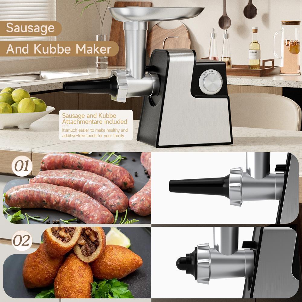 Cheese grating and vegetable slicing features
