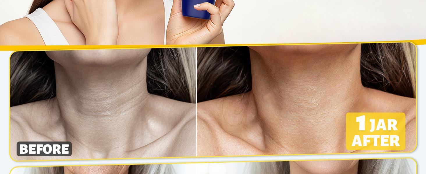 Z:SEA Peptide Moisturizing Neck Cream 100g - Plant Squalane for Dry Lines, Liquid Formula for Quick Absorption, Body Care Moisturizer