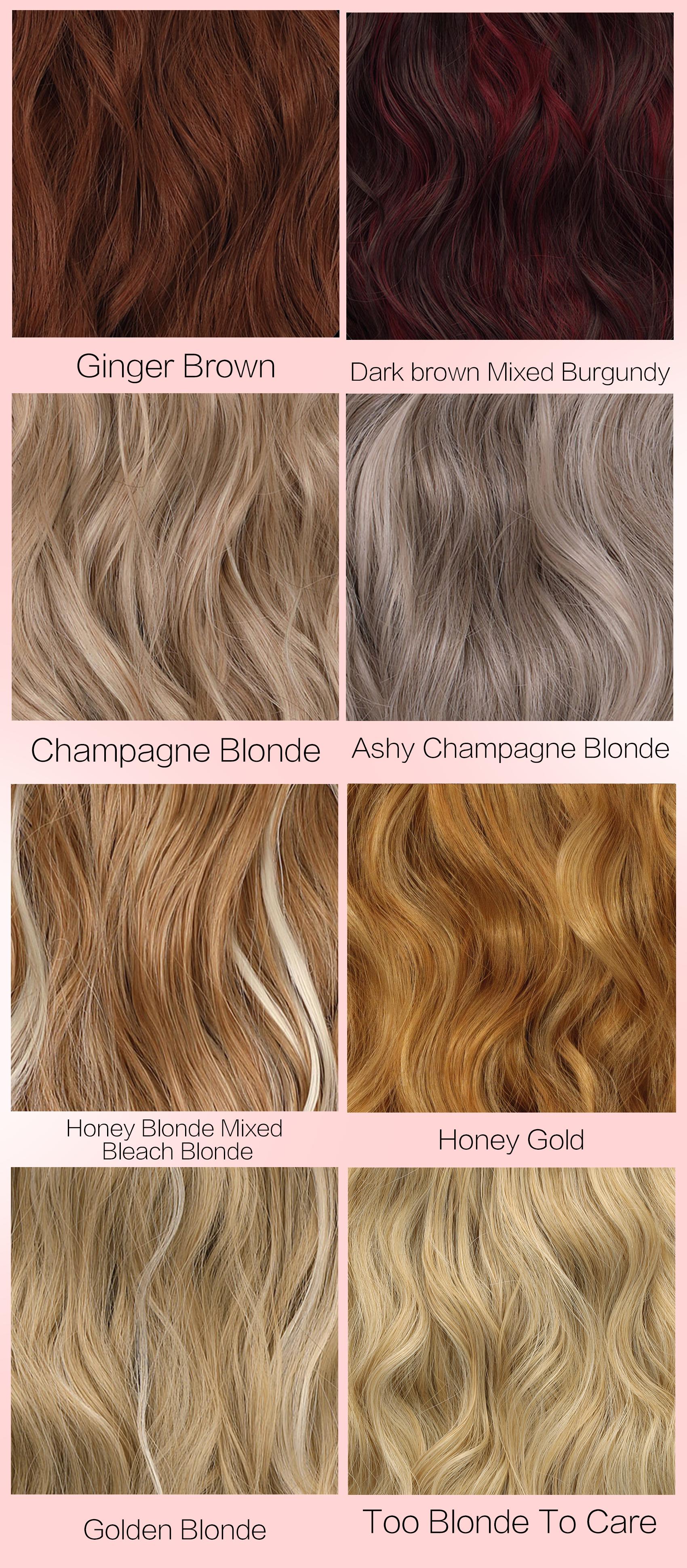 【QBEAUTY 】24 Inches Invisible Clip- in Synthetic Hair Extensions Thick Natural Hairpieces Double Weft 4/3/2 Secure Clips Long Wavy Secret Hairpiece for Women SpringStatements