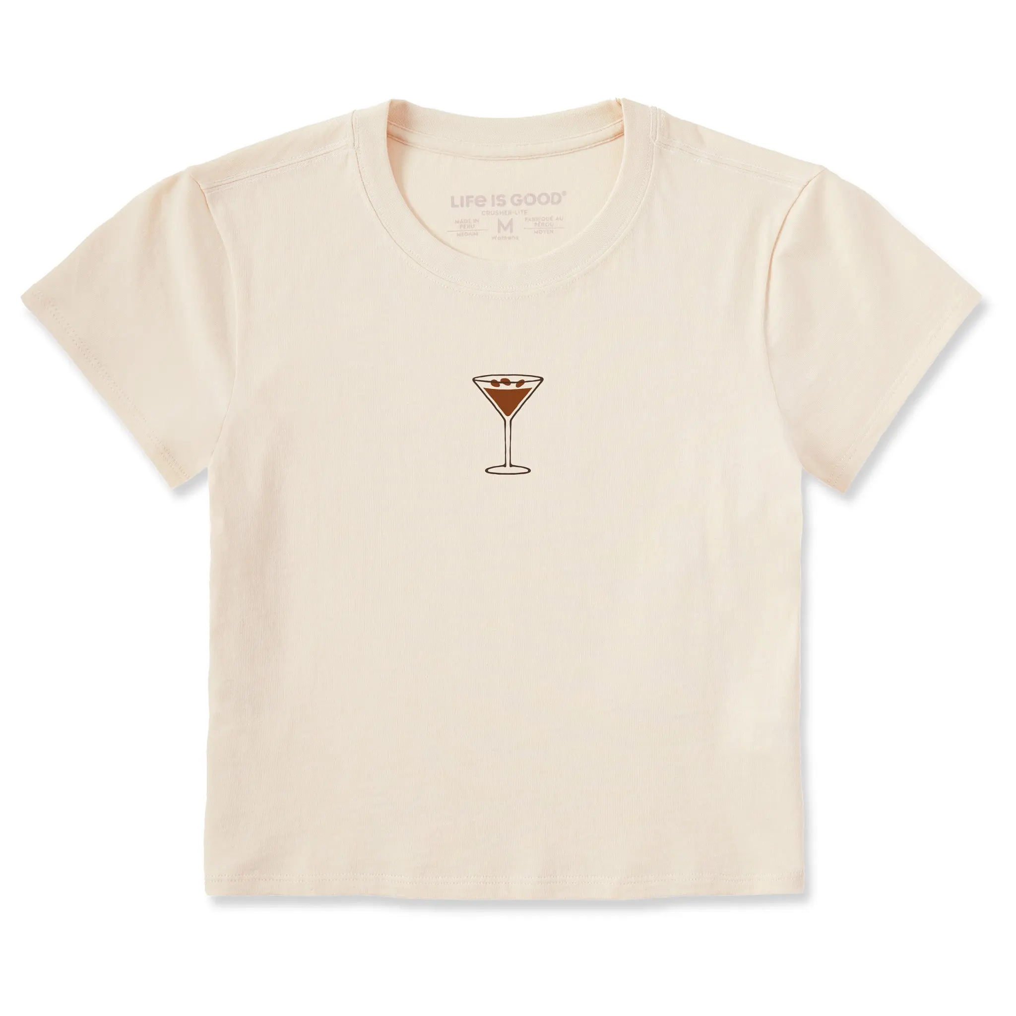Women's Mini Espresso Martini Crusher-LITE Shrunken Tee