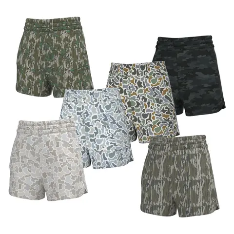 Women's Local Girl Camo High-Waisted Volley Shorts | Local Girl Outfitters