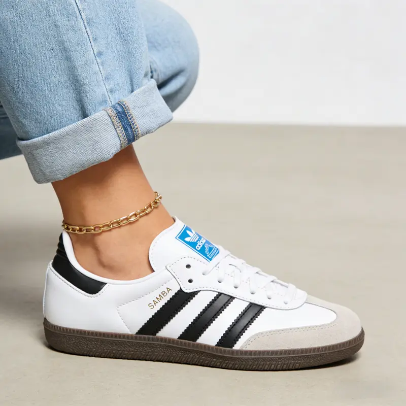 adidas gazelle silver green womens ADIDAS main image 0