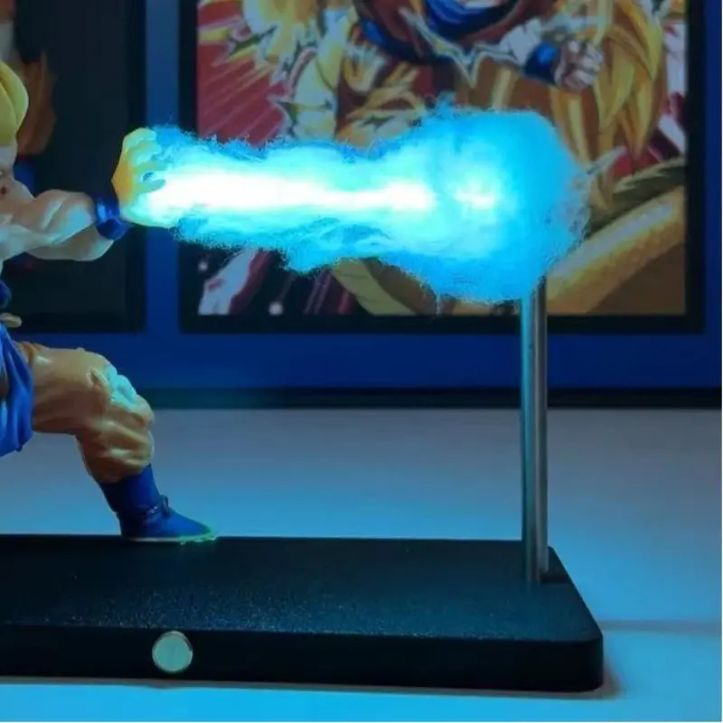 Energy Wave Magnetic Levitation Nightlight, Premium Dragon Ball Action Figure, Unique Ambient Decor Display for Home