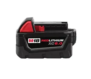 Milwaukee 48-11-1860 M18 REDLITHIUM XC6.0 Battery Pack