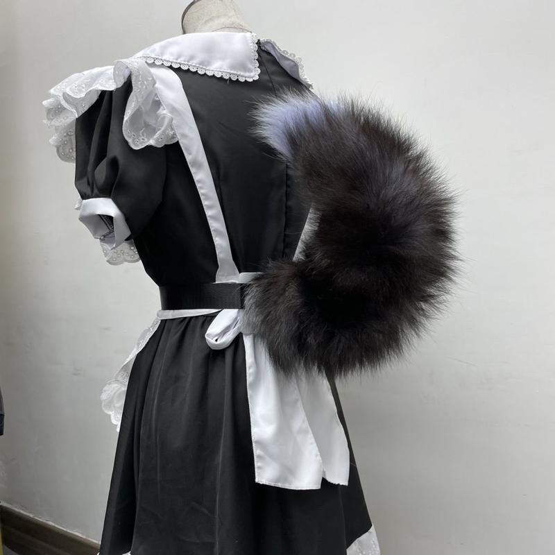 15inch Voice Control Electric Remote Control Tail Super Cute Anime Style Faux Fur for Cosplay Halloween Valentine's Day Carnival Costumes Fun Design Durable Material Basic Minimalist Fashion Womenswear Clothes Essential Rechargeable USB Model Luxury Chri