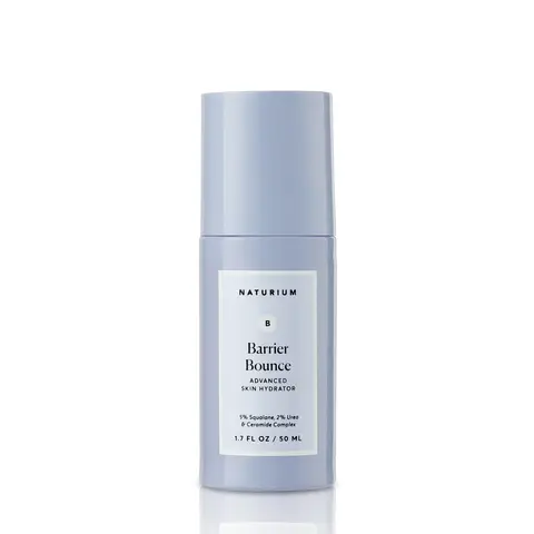 Naturium Barrier Bounce Serum (50ml) - 5% Squalane 2% Urea & Ceramide Face Serum, Plumps, Brightens, and Hydrates for Glowing Skin