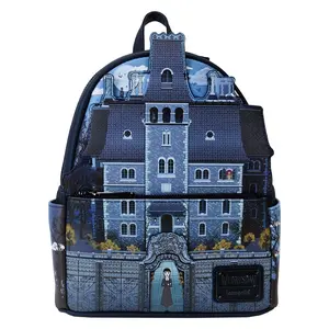 Loungefly MGM Wednesday Nevermore Academy Castle Glow Mini Backpack