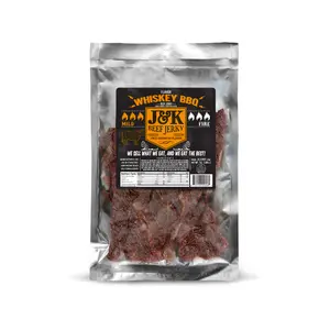 J&K Beef Jerky - Whiskey BBQ Flavor