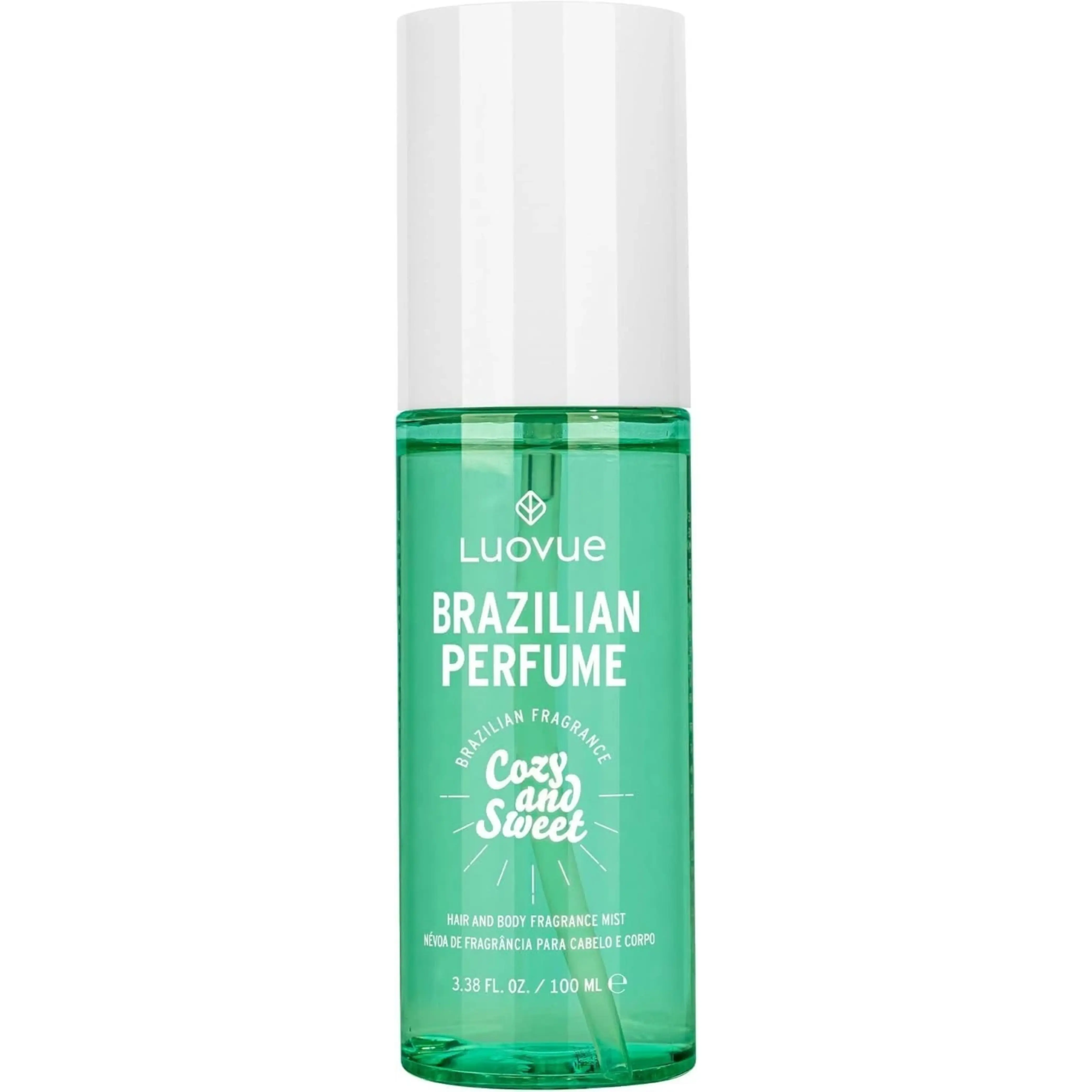 Luovue brazilian Cozy And Sweet Hair And Body Mist 3.38fl Oz mini