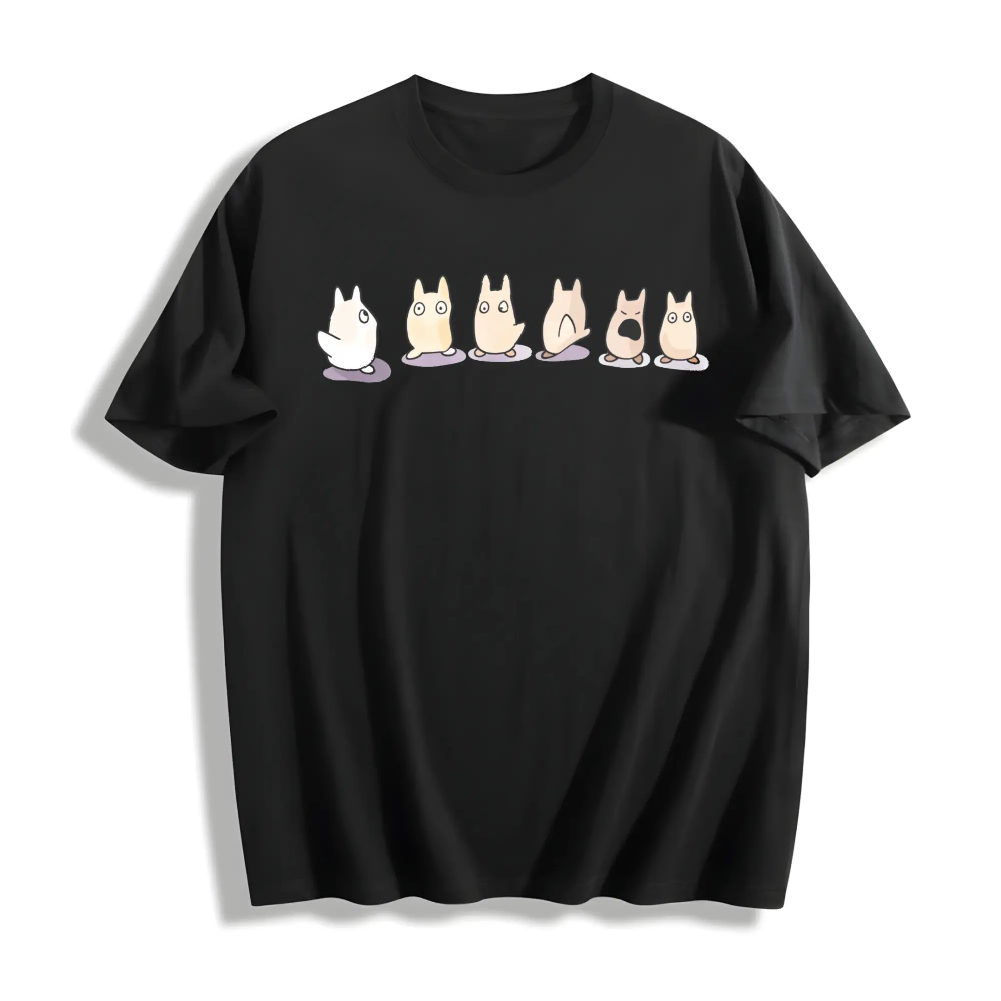 Vintage My Neighbor Totoro Shirt, Studio Ghibli Shirt, Birthday Gifts Anime Manga Lovers, Studio Ghibli Fans, Japanese Premium Tee
