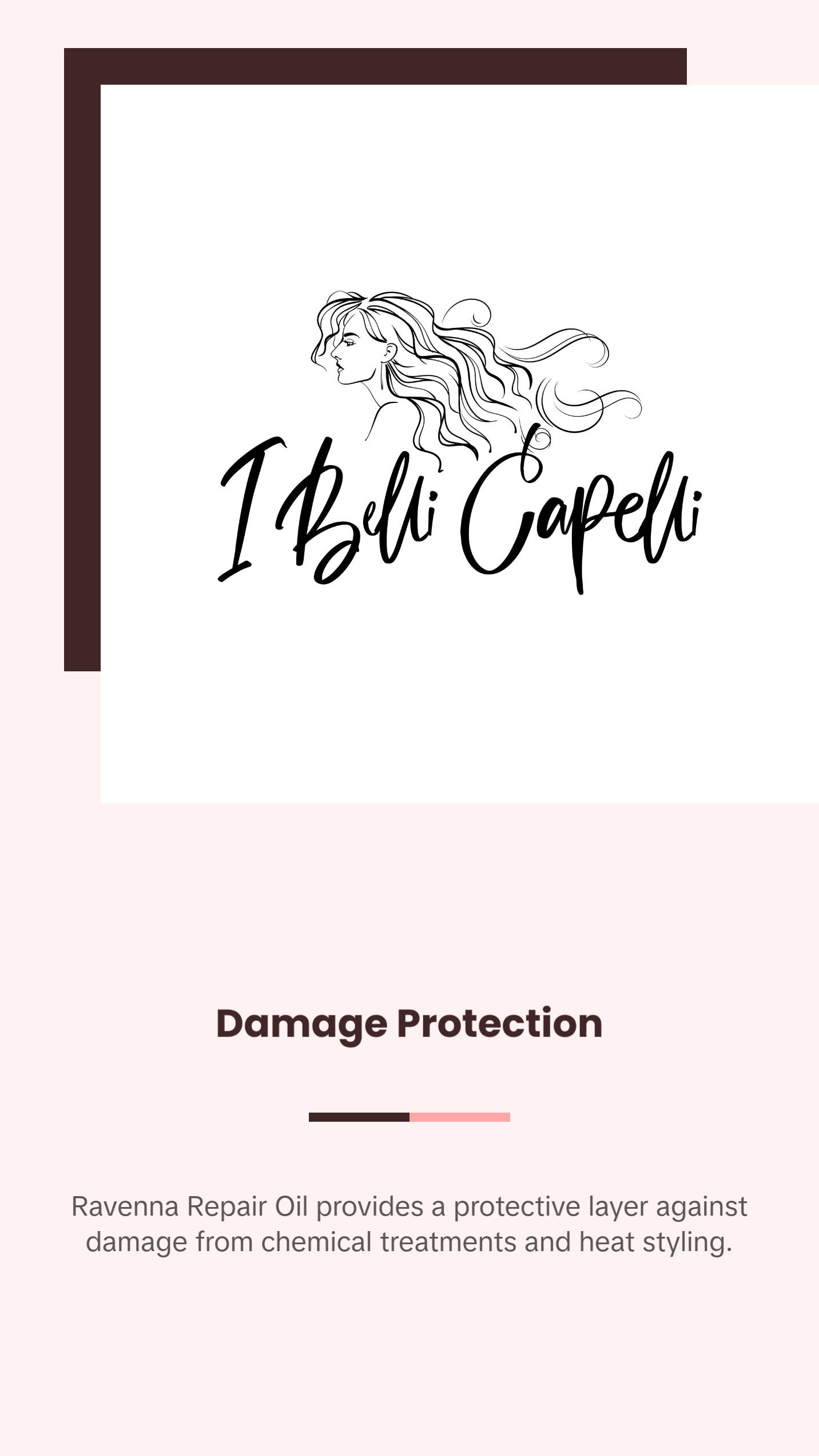 I BELLI CAPELLI Ravenna Daily Care + B-tox Repair Kit Hydration Straightening Intense Shine Conditioner Argan Oil Repairing Gentle Moisturizing Shampoo and B-tox Repair Mask for Radiant Hair Foam