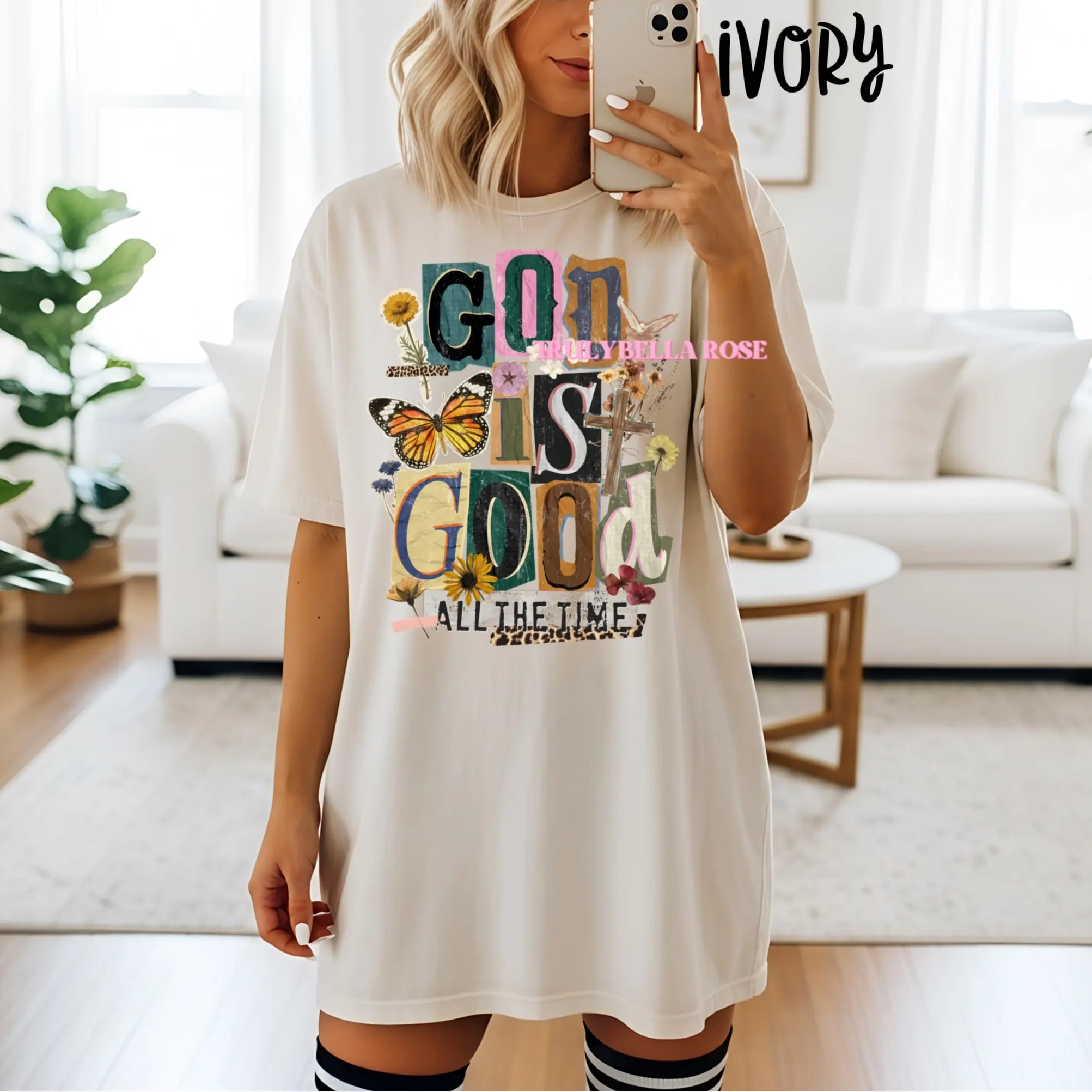 Preppy God is good all the time shirt | faith shirt