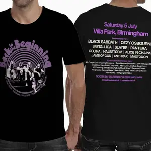 New Style Black Sabbath Jersey Vintage Washed T-Shirt Sweatshirt Hoodie – Ozzy Osbourne Inspired Heavy Metal Graphic Trendy Casual Top 81J