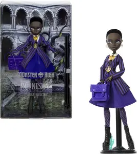 Monster High x Wednesday Bianca Barclay in Nevermore Academy Uniform Collector Doll  [COLLECTIBLES] Paper Doll, Collectible